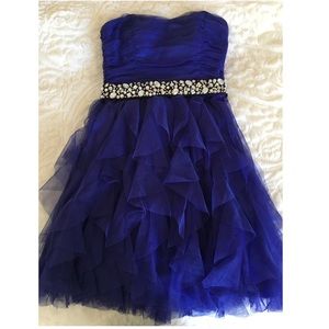 Dark Purple Semi Dress